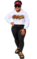 Skegee Girl Crop Top Hoodie