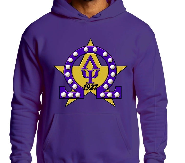 Traditional Lambda Psi  Hoodie with SSSO