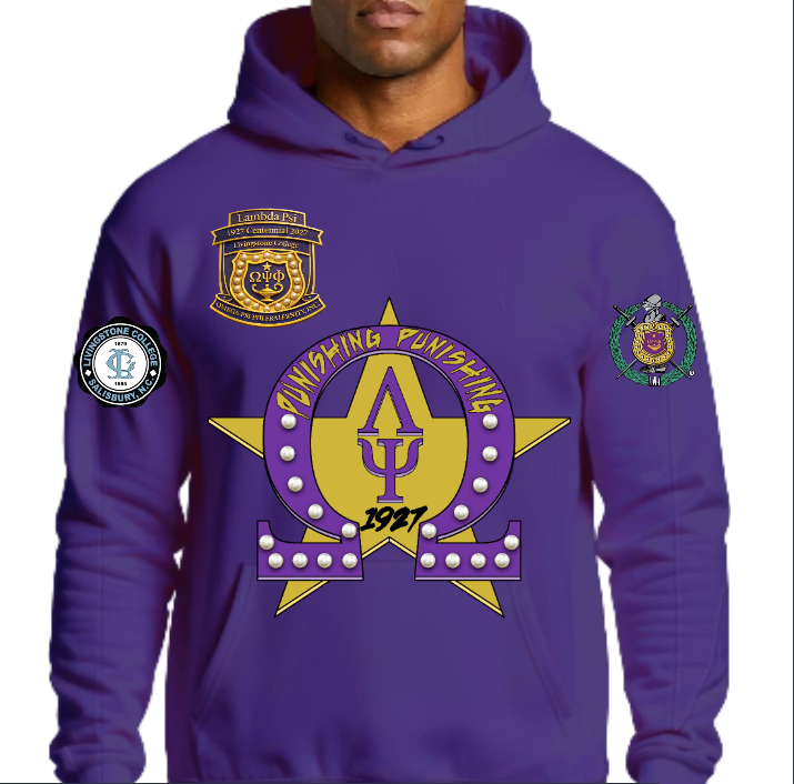 Lambda Psi  Hoodie with SSSO